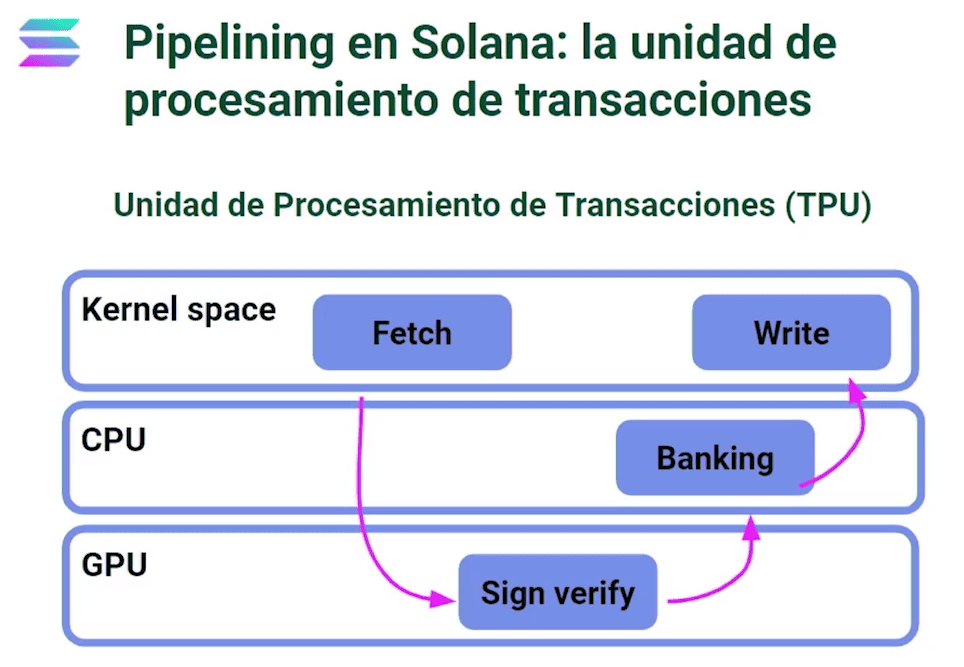 Etapas de validación de una transacción