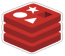 Redis logo